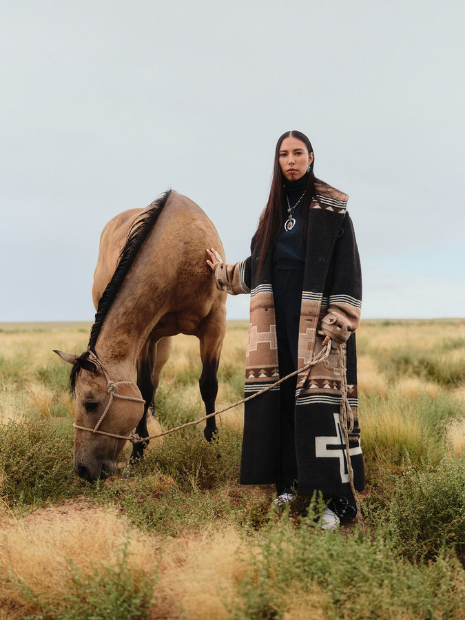 Ralph Lauren разработал коллекцию вместе с художницей по текстилю из племени навахо