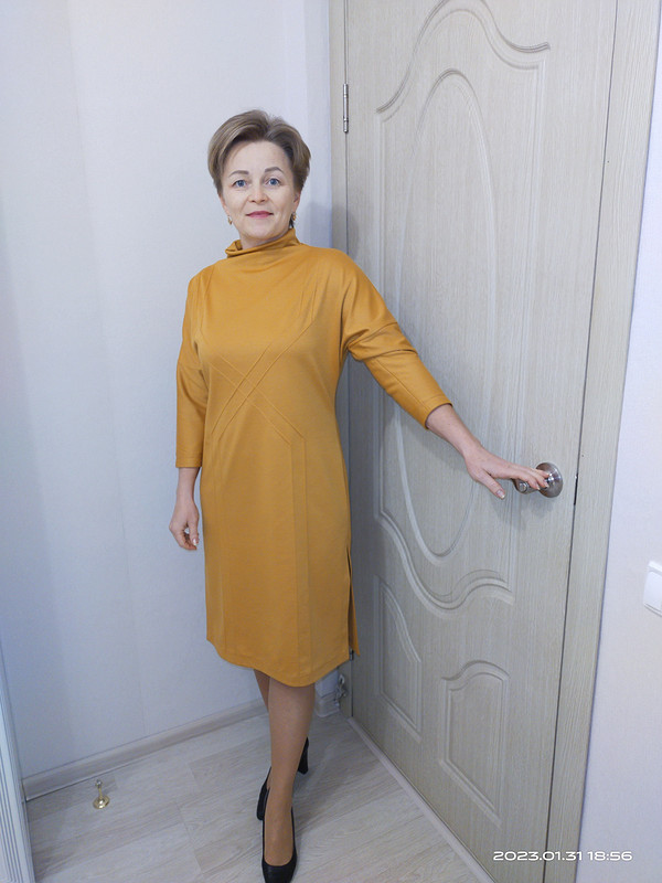 Платье «Узор двойной иглой» от Светлана Перминова