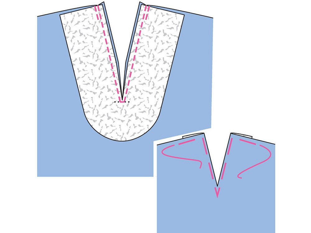 Как сшить трикотажную блузку с перекрученной кокеткой своими руками: пошаговый мастер-класс