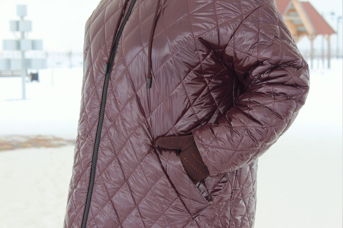 Пальто на утеплителе из стежки от Ольга  Попова