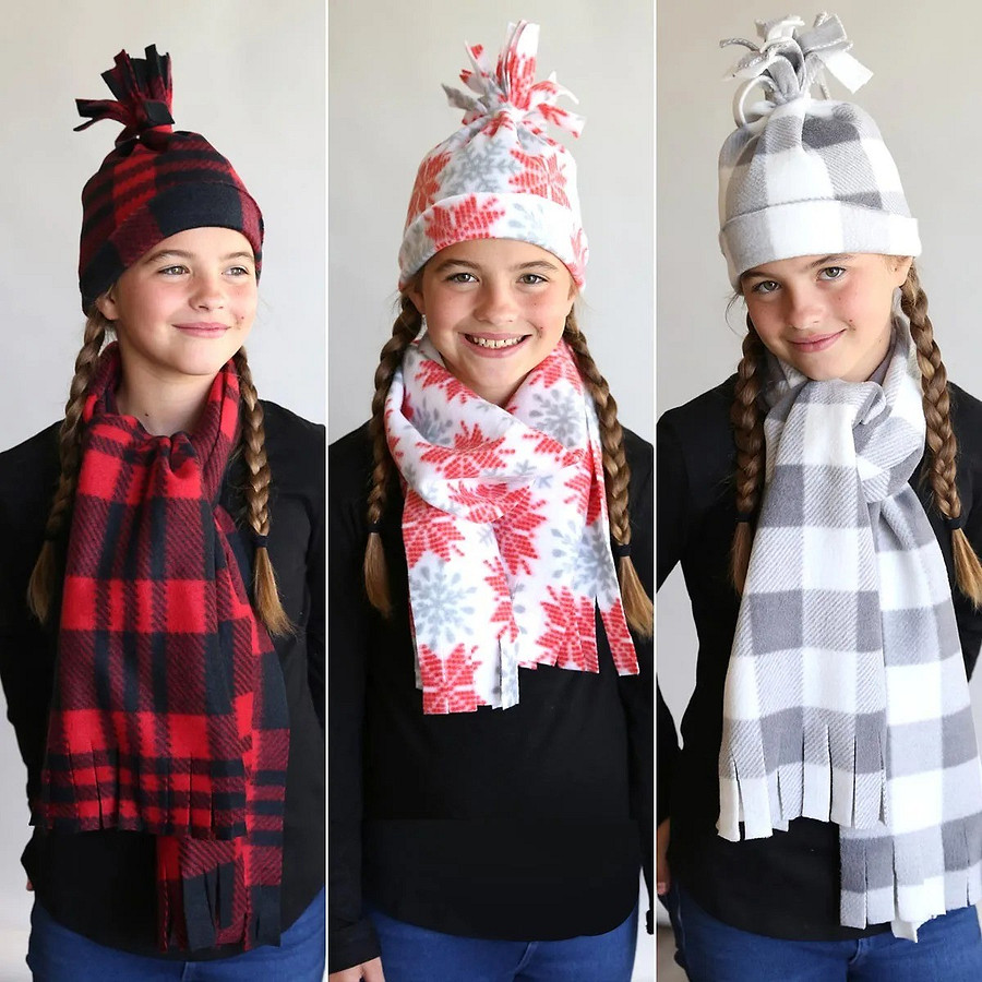 Детский осенне-зимний однотонный шарф | AliExpress