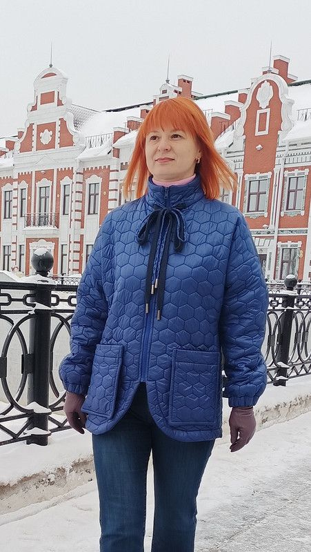 Куртка из стежки от Ольга Толстова
