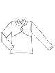 Пуловер приталенного силуэта №116