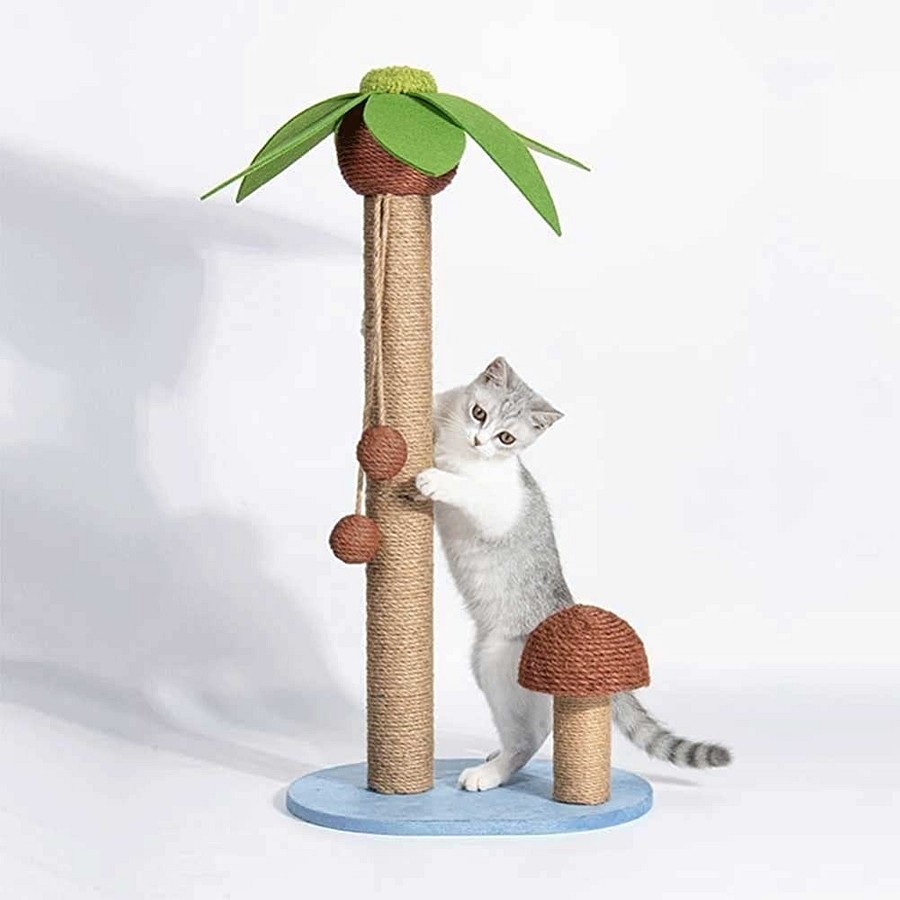 Когтеточка для кошек своими руками из картона, коврика и других материалов | Hill's Pet