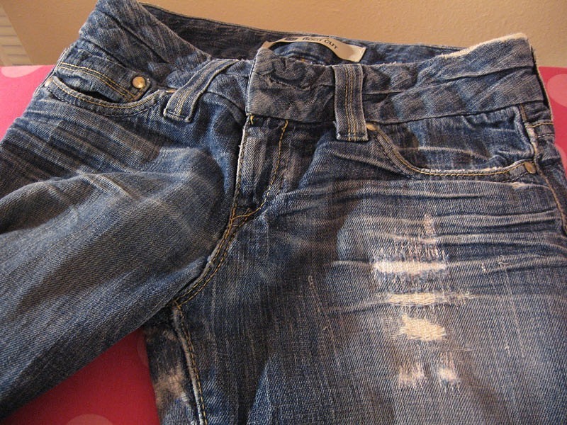Как я вернул протершиеся джинсы