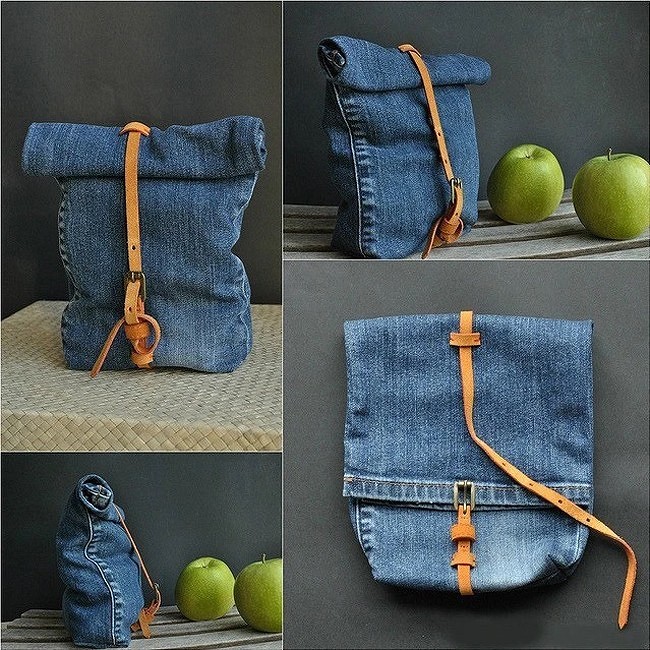Сумка из джинсов и ткани своими руками (с фото)