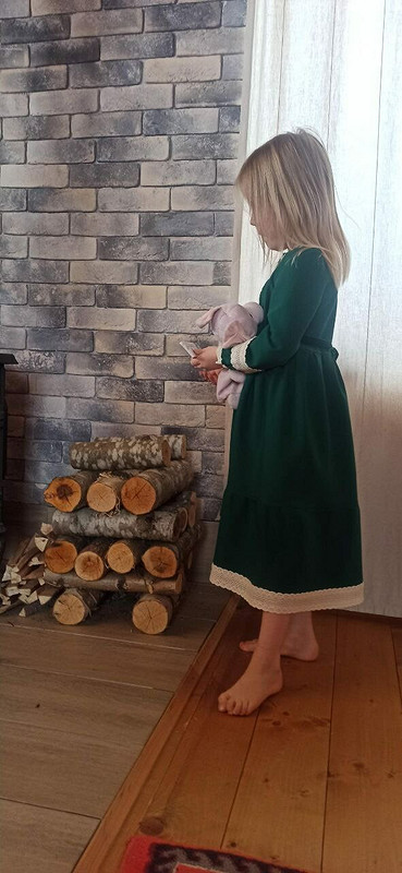 Платье для внучки по её заказу от Olga_N