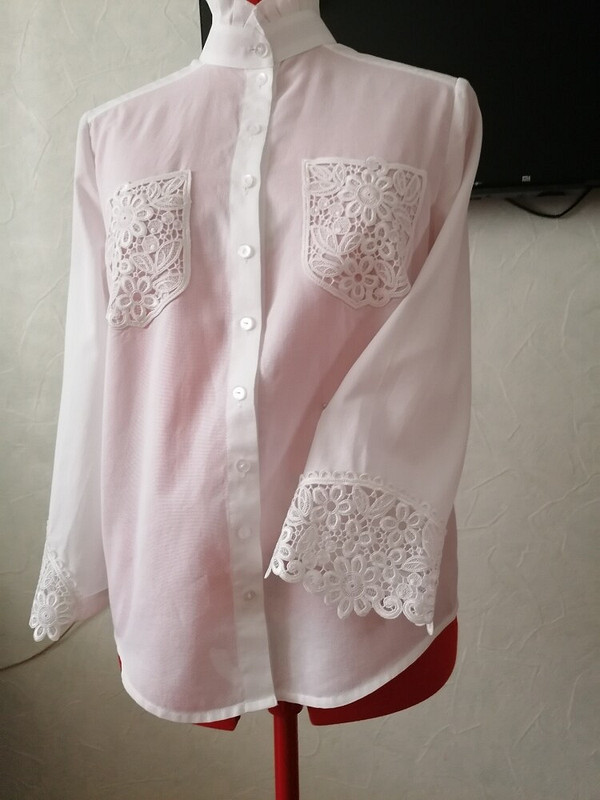 Блуза с кружевом от Helena_S2009