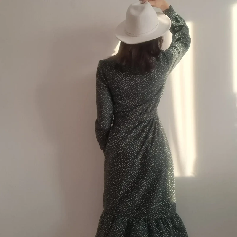 Фланелевое платье от Анастасия Чернакова