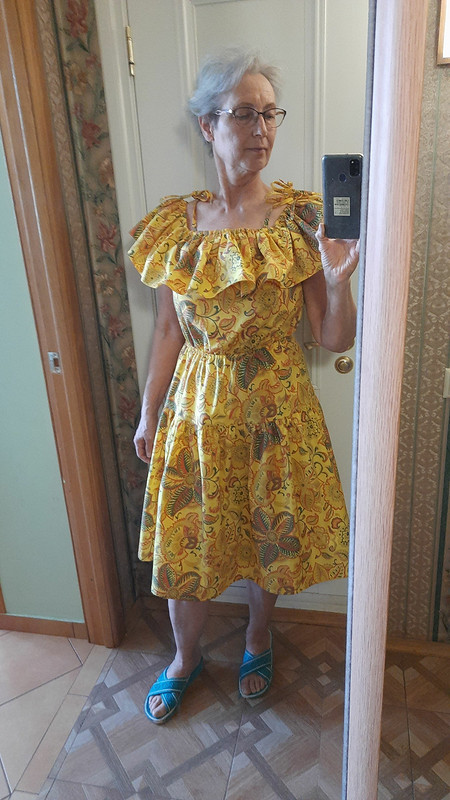 Солнечное платье от Анна