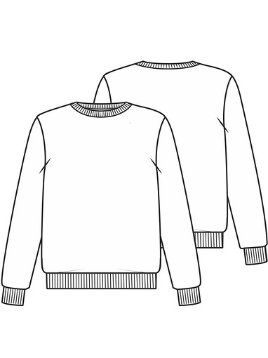 Спортивный пуловер