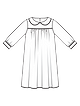Платье в стиле беби-дол №105 — выкройка из Burda 4/2023