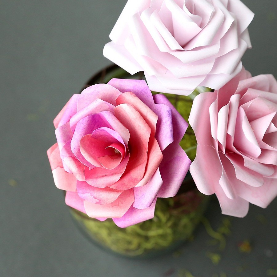 Как сделать розу из бумаги своими руками: пошаговые видео уроки для изготовления