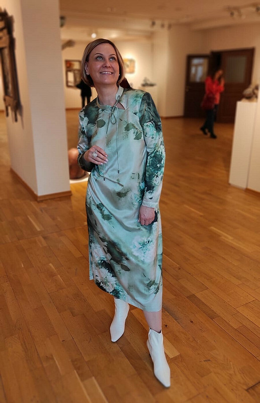 Акварельное платье от Оксана Георгиевна