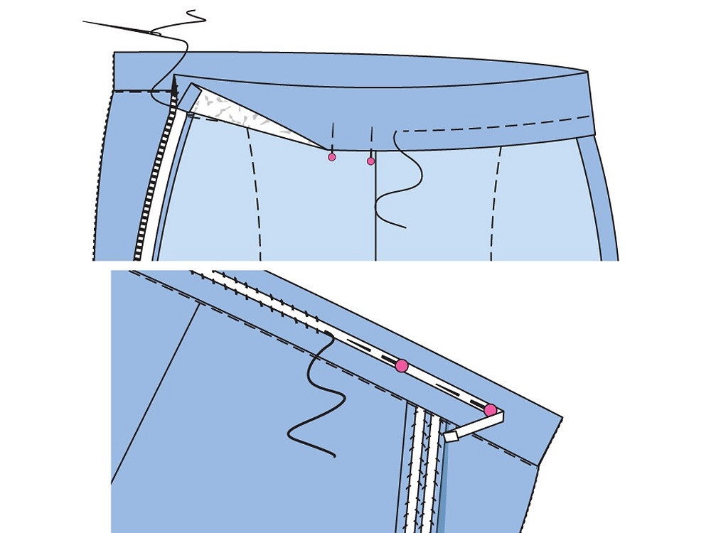 Как сшить брюки-дудочки с контрастной отделкой своими руками: пошаговый мастер-класс