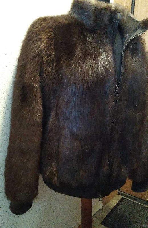 Мужская куртка из меха бобра от Lina