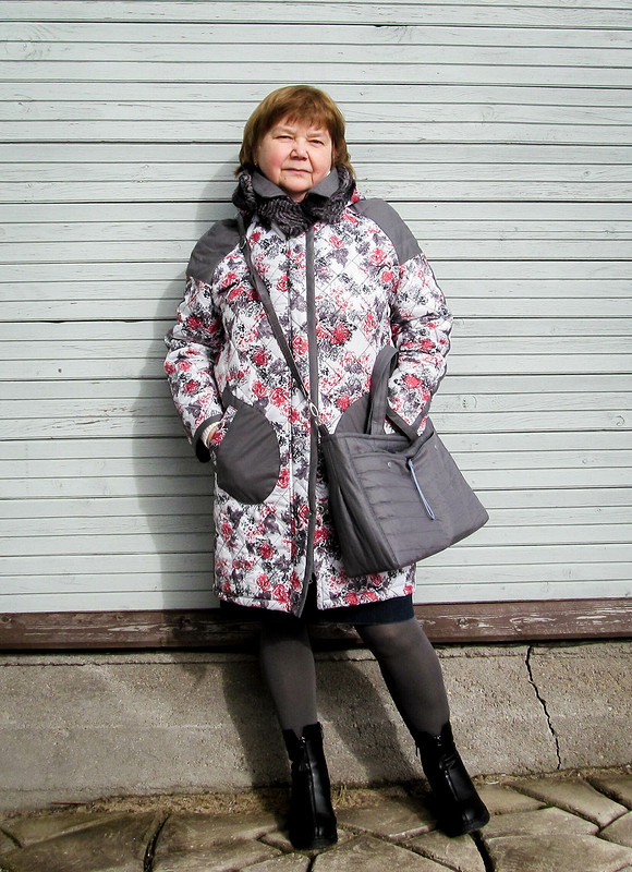 Стёганая сумка к «Весёлому пальто» от Елена  arvovna