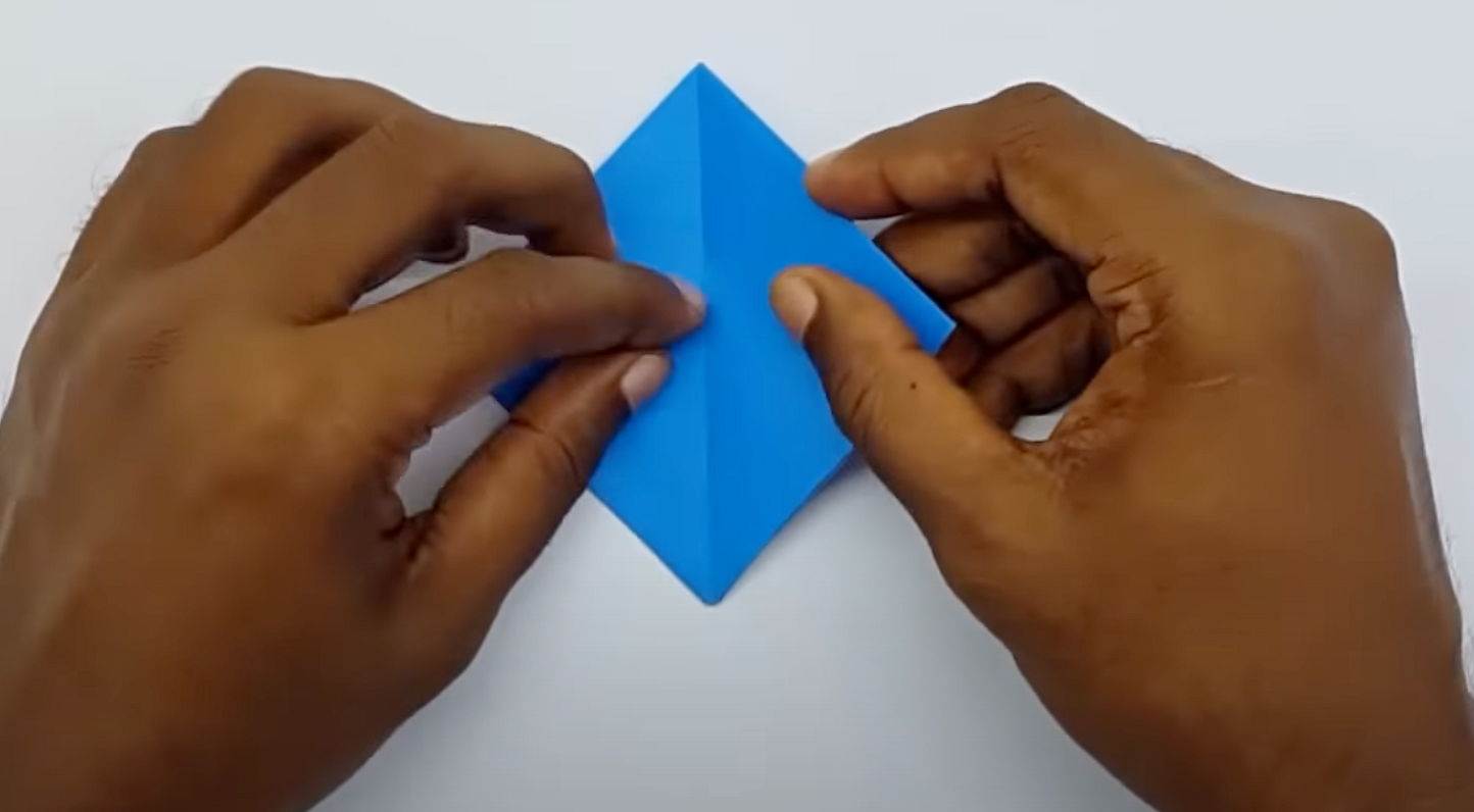 Оригами птица из бумаги для детей: пошаговые инструкции