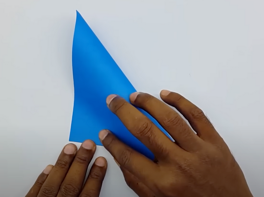 Птичка оригами - схема сборки оригами по шагам