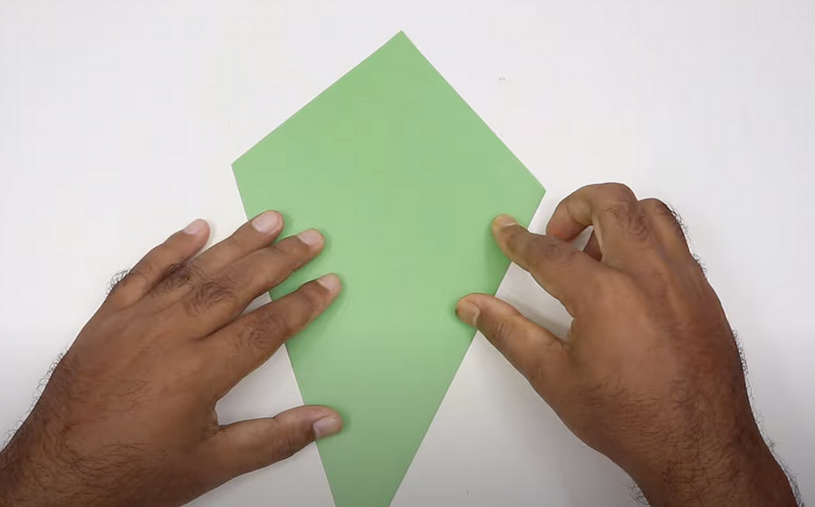 Оригами-коготь из бумаги на палец: простые схемы поделки