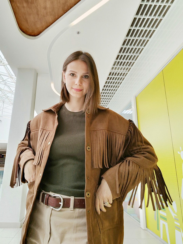 Куртка с бахромой от LiubovEvseeva 