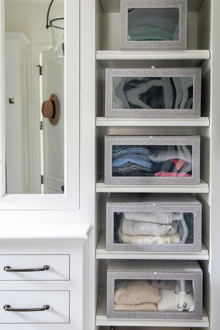 10 идей для организации хранения в маленьком гардеробе
