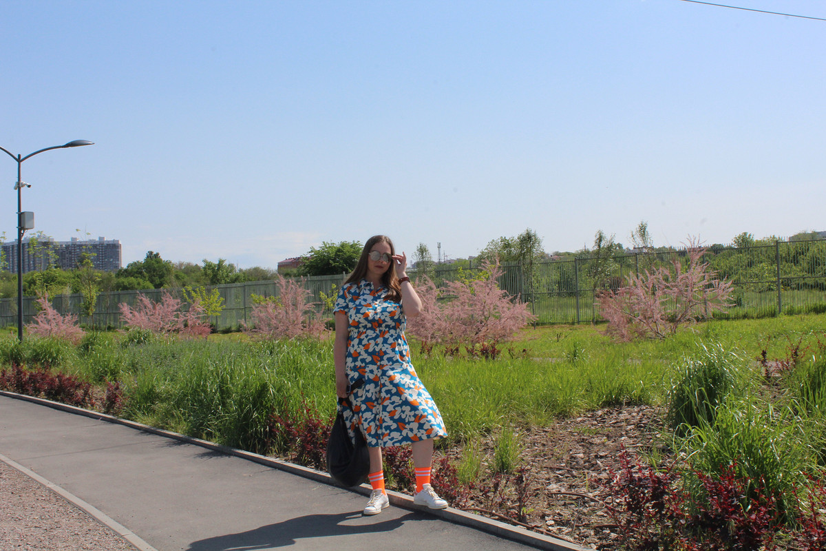 Платье «Ура,весна!» от Вихтория