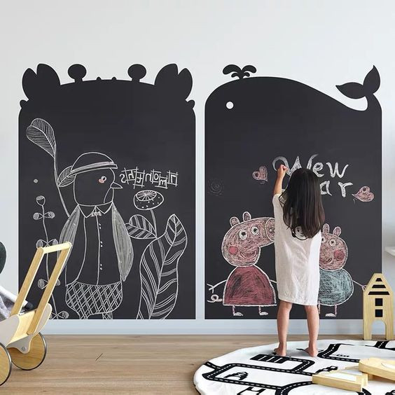 DIY Chalkboard Как сделать грифельную доску Грифельная краска своими руками Suzi Sky