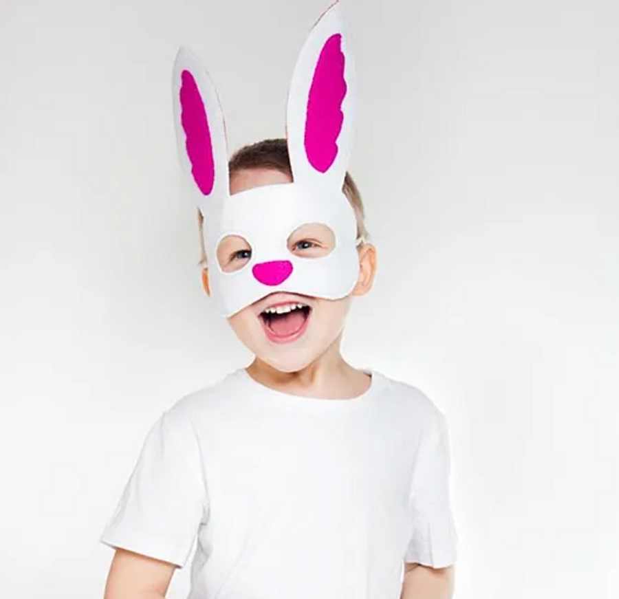Карнавальная маска из бумаги с детьми своими руками