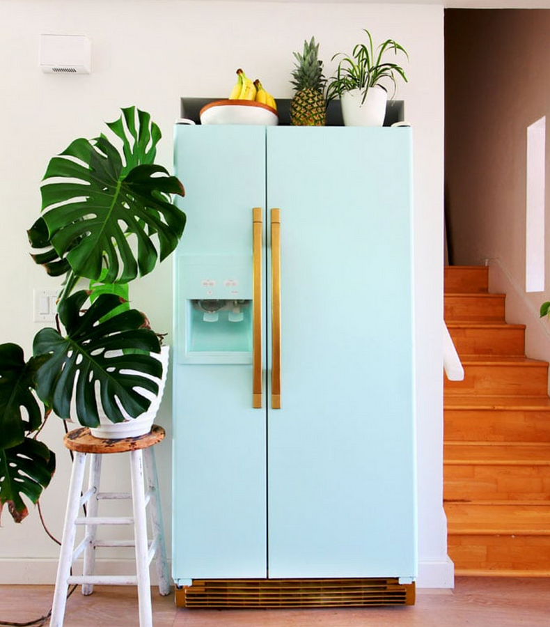 Как покрасить холодильник: пошаговая инструкция