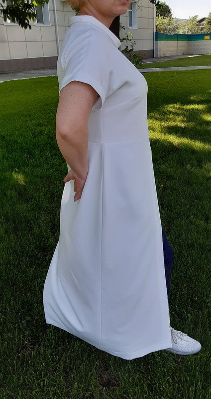Платье-туника «Белая мечта» от OtKati