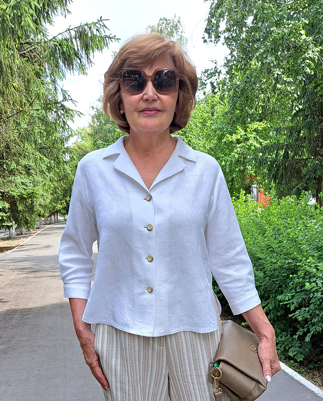 Льняная рубашка от Olga-A