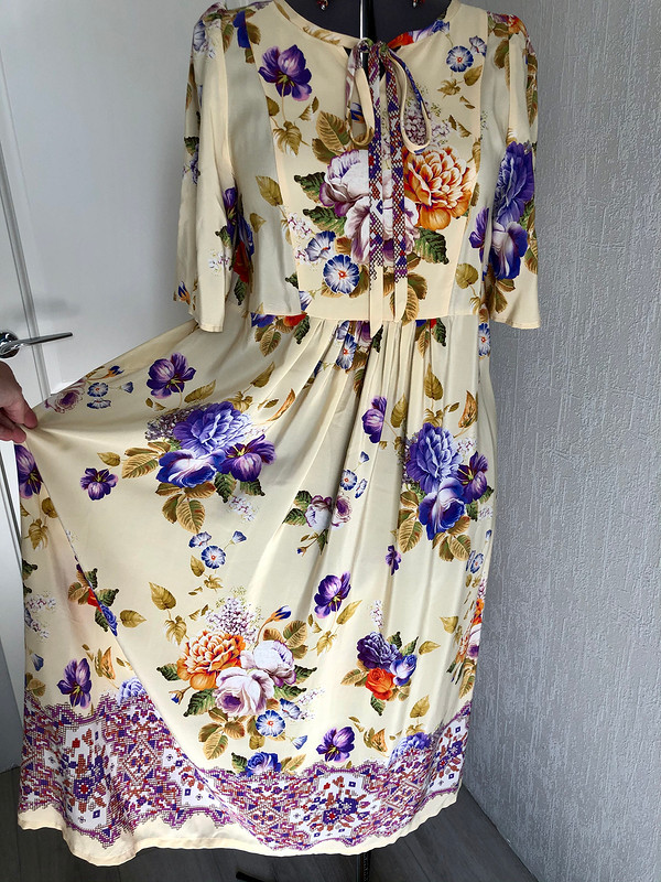 Летнее шелковое платье от Инна-Зеленоград
