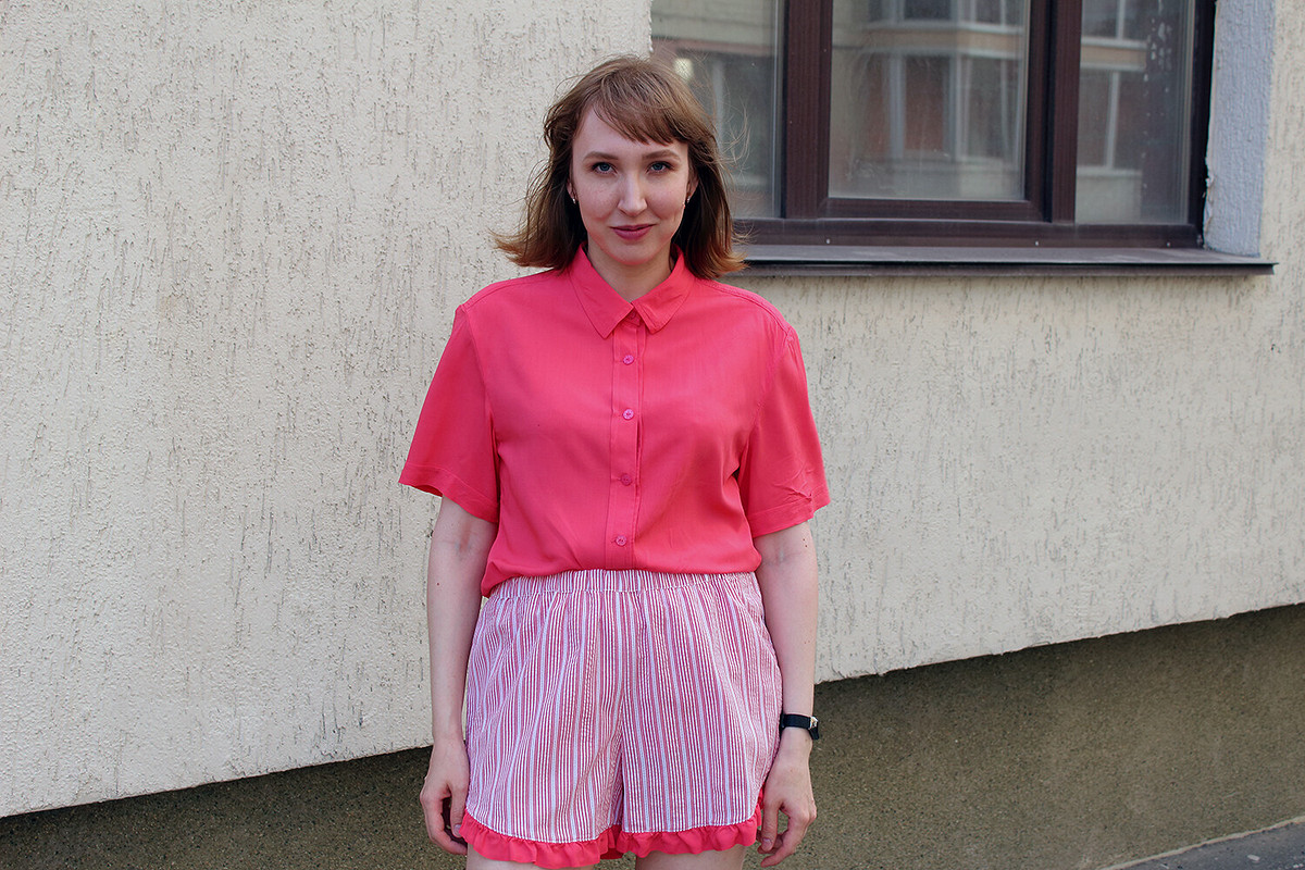 Костюм в стиле 50-х (шорты) от Надежда Курбатова