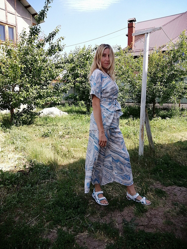 Летние блузка и брюки от Ольга Колодина