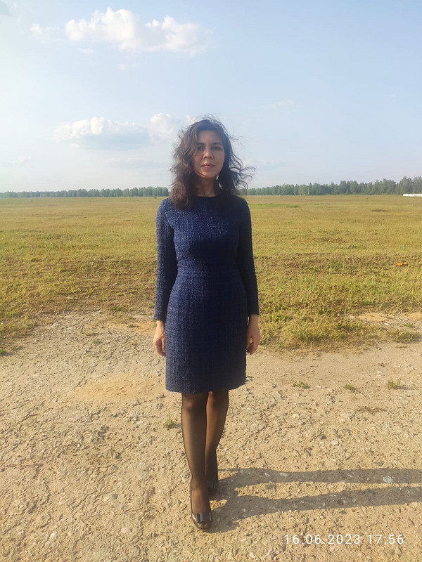 Платье-футляр №118 — выкройка из Burda 11/2018 от Алия Юлдашева