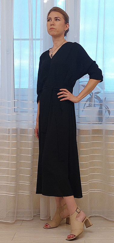 Черное платье от Лейкоцит