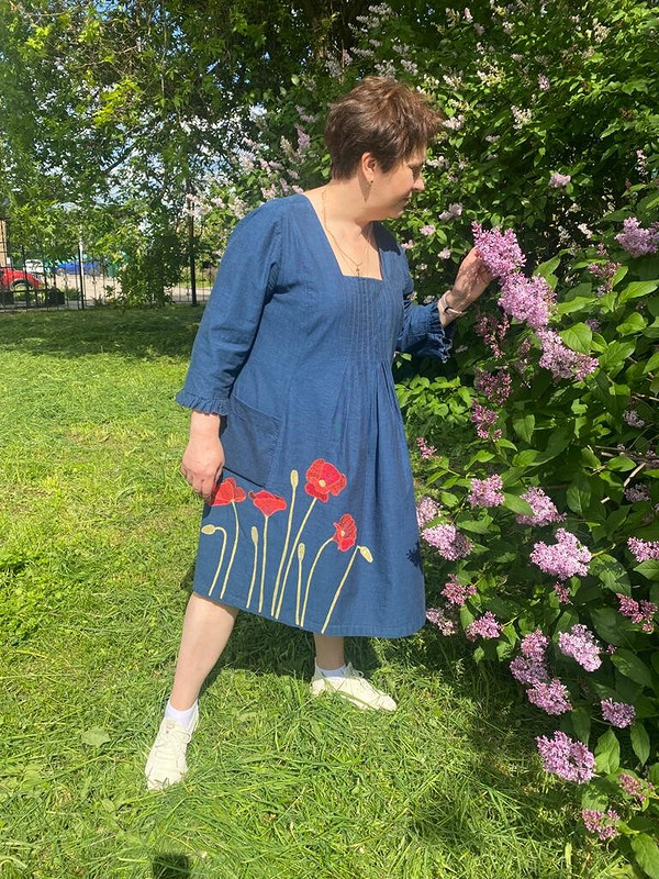 Два платья «Цветы» от Татьяна Костина