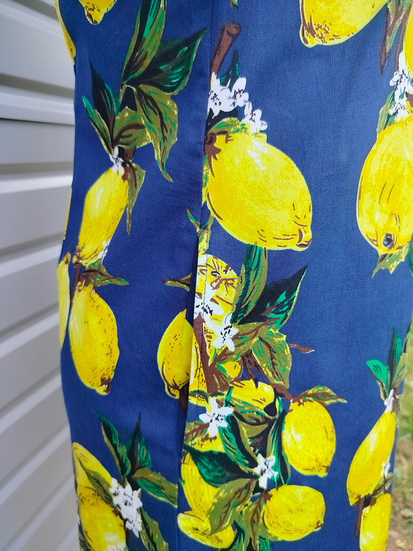 Платье с лимонами от Наталья Аб.