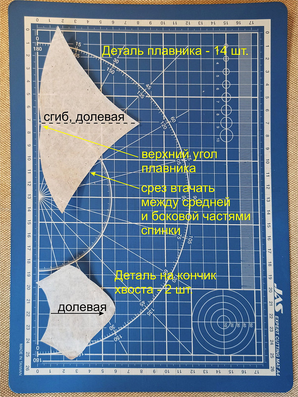 Пляжный комбинезон «Морской дракон» от astranna