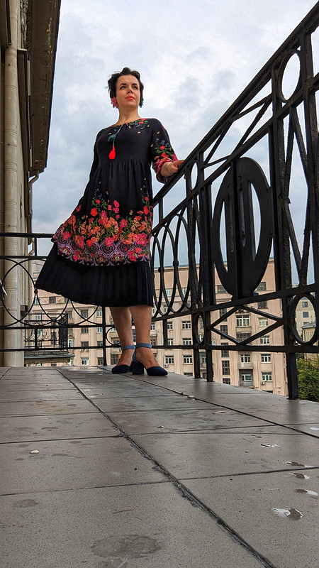 Платье из штапеля «а ля рюс» от Светлана pseta_