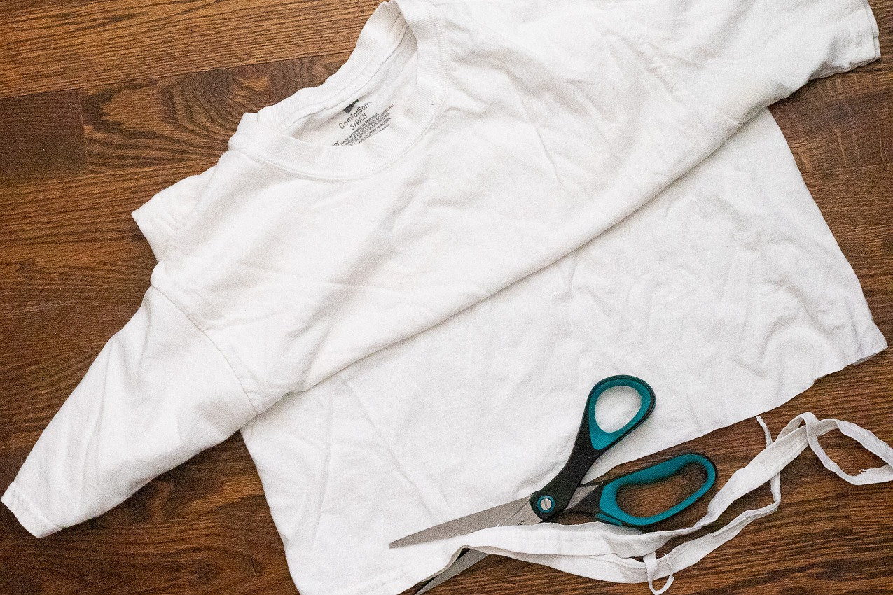 Как сделать трикотажную пряжу из футболки?