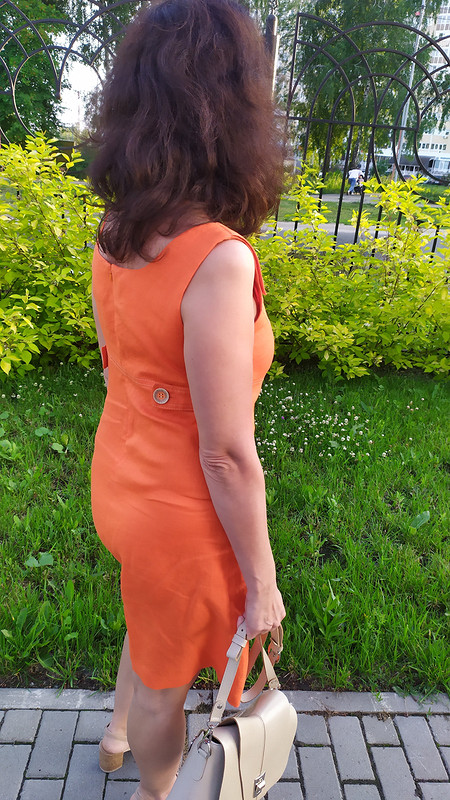 Платье «Оранжевое настроение» от Lud_ok