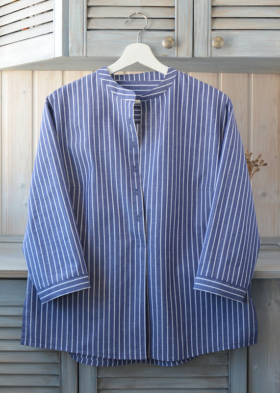 Блузка в рубашечном стиле от cheboksarka