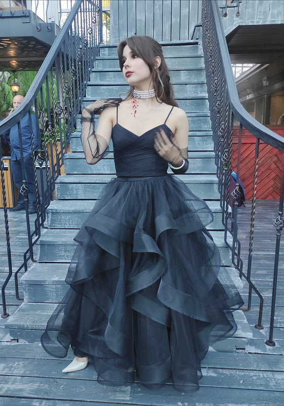 Корсаж, юбка и брюки в «страшно красивом» стиле gothcore от Olga