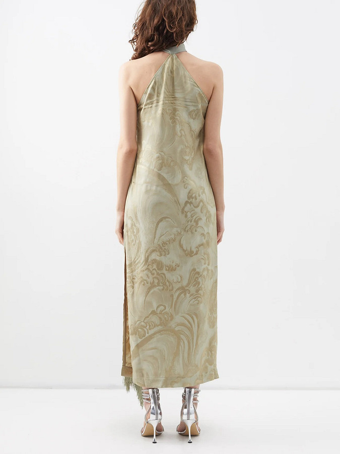 Платье с американской проймой от Taller Marmo: шьём по выкройкам Burda