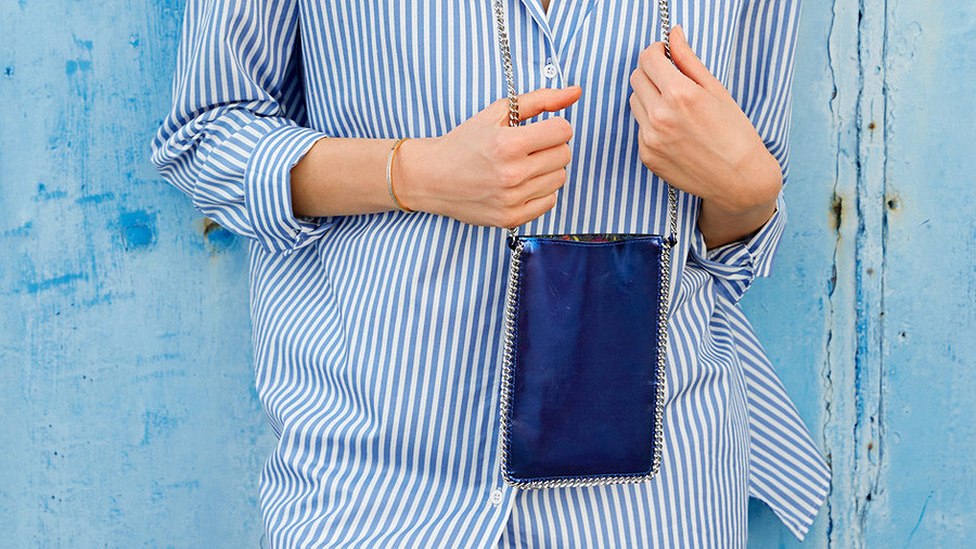Мини-формат: сумочка-кошелёк на шею