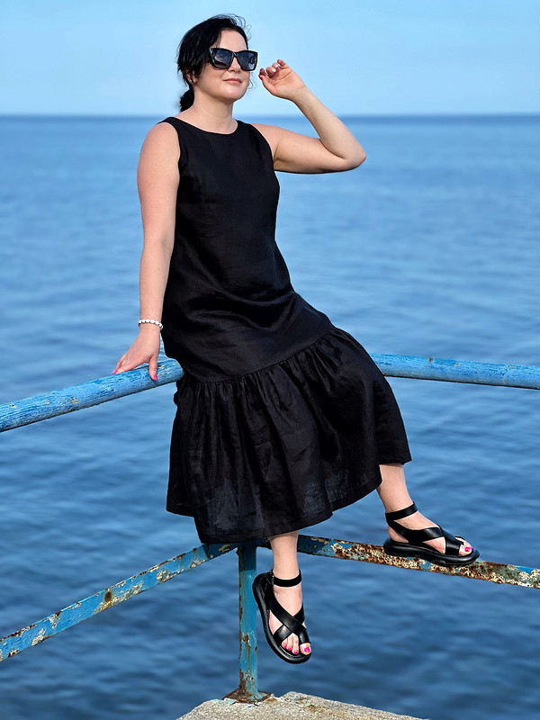 Черное платье тоже бывает ярким от Milaivenkova
