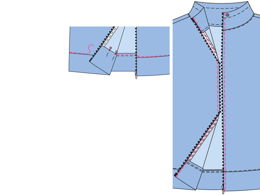 Как сшить трикотажный блузон прямого кроя своими руками: пошаговый мастер-класс