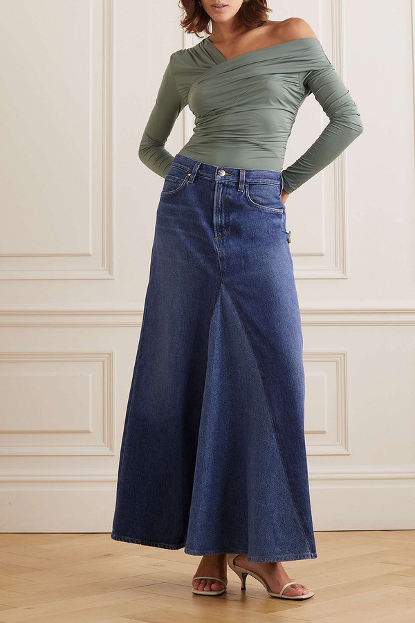 С чем носить джинсовую юбку: самые актуальные образы и 50 фото —  BurdaStyle.ru